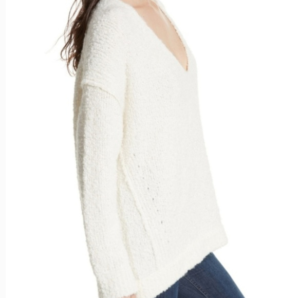 🆕 Free People Lofty V-Neck Sweater - Picture 6 of 10